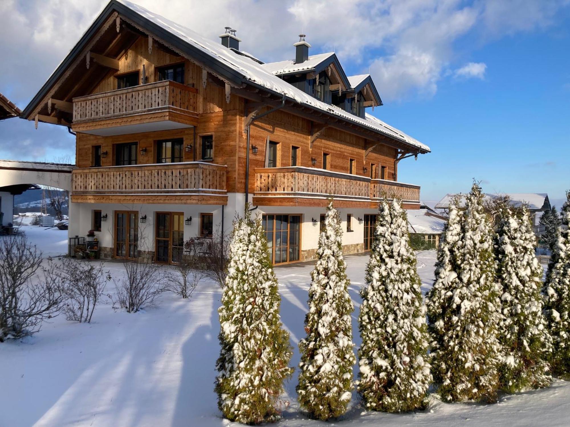 Obereggut Apartamento Hof bei Salzburg Exterior foto